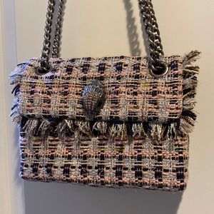 Kurt Geiger tweed handbag